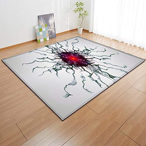 Preisvergleich Produktbild YSX-carpet Bereich Teppich, Wohnzimmer Couchtisch weichen rutschfesten Schlafzimmer Sofakissen, waschbar Kinderspielzimmer Matte,M3,5.2ftx3.9ft