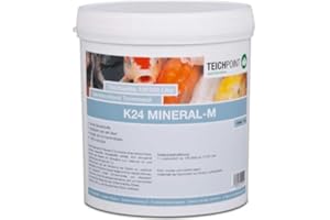 TEICHPOINT K24 Mineral - M, montmorillonit Tonmineral mit Kalzium, 1 Kg für Teich und Aquarium