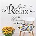 Produktbild Mrlwy Vögel Singen Auf Ast Wandbild Relax Abwickeln Wand Home Wandtattoo Aufkleber Wohnzimmer Badezimmer Dekor Kunst 57X45 Cm