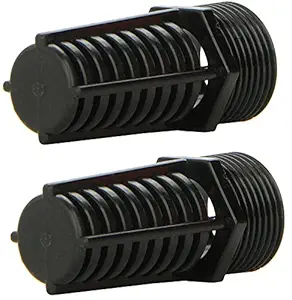 (2 Pack) Lifegard Aquatics 3/4-Inch Threaded Suction/Overflow Strainers