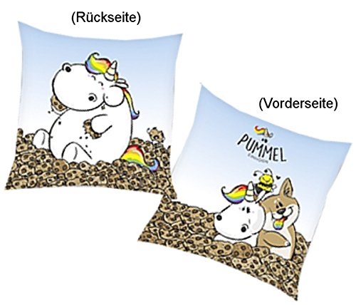 Pummeleinhorn Kissen "Pummel" 40x40cm