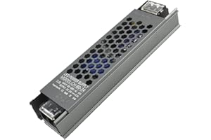NUOVA GERMANY Alimentatore Professionale 3.3A DC 24V Striscia Led Trasformatore Ampere Stabilizzato AC110/220V Ultra sottile (24V, 80W)