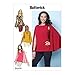 Produktbild Butterick Patterns 6490 E5 Misses Top Schnittmuster, mehrfarbig, Größen 14–22