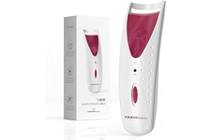 Rizador de Pestañas Electrico, TOUCHBeauty Rizador de Pestañas Termico, Rizador de Pestañas con Calefacción, Calentamiento rápido – Rizador de ojos maquillaje AG-2003B(Rojo)