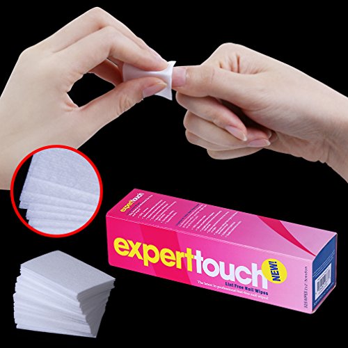Elite99 365pcs/Box Nail Cotton Wipes Pads Soft Lint Free Cure Gel Polish Acrylic Manicure Tackey Layer Clean Remover Makeup Nail Art Tips