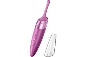 Satisfyer Twirling Delight vibrator | Vattentät (IPX7) sex-leksak | Hudvänligt silikon | Idealisk för damer och intim stimulering | 40 program i