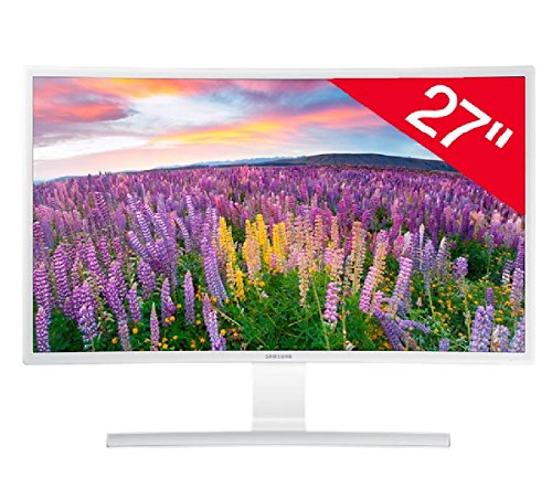 Preisvergleich Produktbild SAMSUNG LS27E591CS / EN - weiß - gekrümmter LED-Bildschirm 27 Full HD