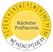 Produktbild Avery Zweckform 6934 Prüfplaketten (80 Etiketten, nächster Prüftermin 2018-2023, Durchmesser 30 mm) 10 Bogen, gelb