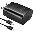 Fast Charger Adapter for Moto G85 PD Original Like Charging Adapter via Type C Port Super Fast Wall Charge Adaptor for Phone,Android with Type C USB Cable (PDB- Black)