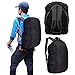 Produktbild Unicoco Wasserdichter Rucksack Schutzhülle für Schultasche Outdoor-Aktivitäten Taschen Gepäck Taschen Regen/Staub Cover schwarz 35–40 L Ultra Hohe Qualität