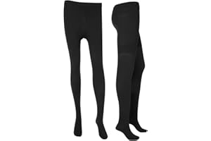JADPES Compression Stockings, Plus Size Stockings, Thigh High Close Toe Pantyhose Pain Relief Socks Compression Stocking Plus Size Compression Leggings for Men & Women(XXL-black)