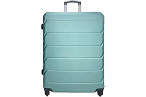 MODELISA - Maleta De Viaje ABS Rígida con 4 Ruedas Giratorias Equipaje 28'' 73X46,5X30cm, 110L, 3.7kg (Verde, Grande)