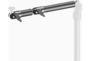 Elgato Flex Arm S, Perche articulée en deux parties pour caméra, système d’éclairage et autres appareils, accessoire Multi Mount