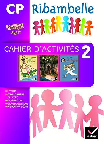 Ribambelle CP serie violette ed 2016cahier d'activites 2 + livret d'entrainement 2