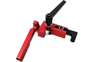 YWNYT 75 Tipo Mitra Track Stop, Lega di Alluminio T-Track Lavorazione Del Legno Limite Mitra T Slot Fisso Lavorazione Del Legno Limiter FAI DA TE Strumenti Manuali