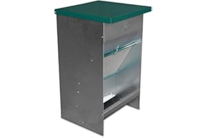 Gómez y Crespo Comedero para Perros Tolva Grande Galva. - Capacidad 42 litros (16 kg) - Ref: 18103001