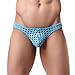 Produktbild Jaminy Mode Sommer Herren Briefs G-String Unterwäsche Bulg Sport Hohl Unterhose Komfortabel, Atmungsaktiv und Antibakteriell (M, Blau)