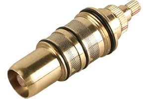 Laroal Repuesto de válvula de Ducha, Cartucho termostático, para grifos de bañera y mezcladores de Agua