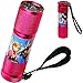 Produktbild Unbekannt Taschenlampe LED - Disney die Eiskönigin - Frozen - aus Metall - Mini Lampe / Schlüsselanhänger - 9 Fach LEDlicht - Licht Auto Kindertaschenlampe für Mädchen ..