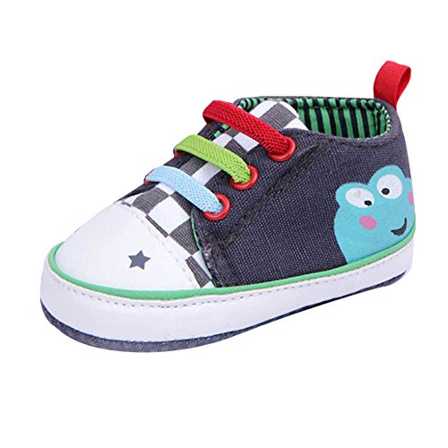 Etosell Unisex Baby Boys Girls Soft Sole Sneakers Canvas First Walking Shoes
