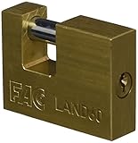  Fac - Candado 60 mm. laton rectang. blister