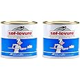 SAF Levure Active Dry Yeast 2x500g - Ideal for Baking Bread & Pastries - Easy to Use, Provides Consistent Results, Shelf-Stable, Convenient Storage