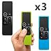 Produktbild 3X Silverback Apple TV 4k/4. Generation Siri Remote Control Case - Cover Für Fernbedienung Hülle aus Silikon - Rutschfest und Stoßfest Schutzhülle