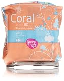 compresas coral noche Capa de polietileno tridimensional en contacto con la piel, que proporciona mayor velocidad de absorción impidiendo el retorno de humedad