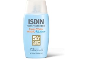 ISDIN - Fotoprotector Fusion Water Pediatrics SPF 50 - Protector solar facial para niños, 50 ml
