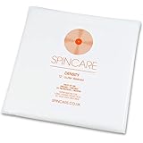 SPINCARE 100x 33 Giri Buste Esterne Per Copertine Di Dischi In Vinile In Polietilene LP | DENSITY 12" Plastica Trasparente Bu