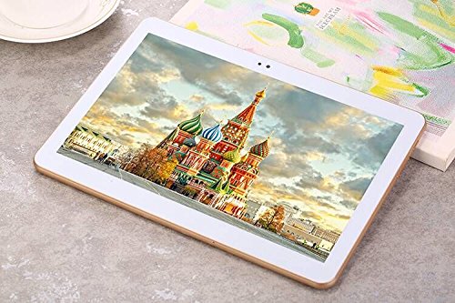Bst Gold 10 inch Tablet 4G LTE Phone 8 core Tablet PC Octa Cores Android 6.0 2560X1600 IPS RAM 4GB ROM 64GB 8.0MP 4G Dual sim card Phone Call Wcdma+GSM Tablets PCS Bluetooth WIFI GPS electronics 4G network 7 9.7 10