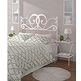 HOGARES CON ESTILO - Cabecero de Forja nacional modelo VENECIA para una cama de 135 cms. (Varios colores y medidas disponibles).