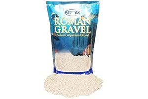 Pettex Roman Gravel Aquatic Roman Gravel, 2 Kg, Natural Alpine White