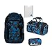 Produktbild Satch Schulrucksack-Set 4-tlg Match Blue Triangle 9D6 dreiecke blau