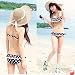 Etosell Sexy Womens 2 Pcs Top+Bottom Swimsuit Bikini Ruffle Polka Dot Swimwear Asian L