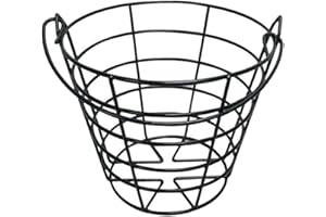 Nvanvmm Practice Golf Balls Container Basket with Handle Storage Box To 50 PCS Golf Balls