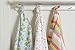 In the Night Garden Baby-Girls Itng Muslin Set of 3 Scarf, Pink (Pink/Yellow), One Size