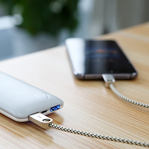 ROCK USB C Kabel auf USB 2.0 1M Type C Ladekabel Nylon Cobblestone-Zink-Legierung Typ-C Datenkabel für Type C Geräte inklusive HTC One A9 Letv Max Xiaomi Mi5 LG G5 Sony Xperia X - 8