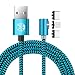 Produktbild Ugi® L Kabelaufladung Typ C Magnet USB C Micro USB Blitz L-Form 90 Grad rechtwinklig 3.3ft/6.6ft/10ft Kabel Schnelllade-Magnet für Phone Xs Max Xr X,8,7,6 Plus Samsung Galaxy S5,S7,S8,S9 Lot