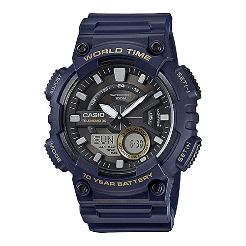 Casio Herren-Armbanduhr Analog Digital Quarz Resin AEQ-110W-2AVEF Casio Herren-Armbanduhr Analog Digital Quarz Resin AEQ-110W-2AVEF