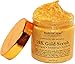 24K Gold Body Scrub and Facial Scrub from Majestic Pure, 8.8 Oz - Ancient Anti Aging Body and Face Scrub Formula Helps Bringing Youthful Radiance