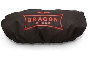 QLS Abdeckung für Seilwinde Schutzhaube Schutzhülle Winde schwarz XXL Dragon Winch