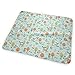 Produktbild swerrtty Tiny Cute Woodland Animals On Blue_3026 Changing Pad Portable - Biggest Changing Mat to Change Diaper (25.5"x31.5")