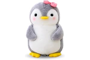 Wishstar Pluszowe zwierzątko i pluszowa zabawka, pingwin z kokardką dla dziewczynek - Pluszowa zabawka do przytulania i zabawy - Squishmallow, 25 cm