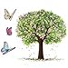 Produktbild Abnehmbarer Happy Tree PVC Wandtattoo Tapete 2190 von Staubbeutel-Profi