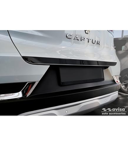 Avisa Heckklappenzierleiste Chrom Edelstahl – Für Renault Captur II (ab 2019) & Mitsubishi ASX II (ab 2023)