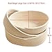 Produktbild LBccj Aufbewahrungskorb Runde Boot Baumwolle Handgemachte Woven Kleinigkeiten Snacks Essen Wäschekorb Büro Desktop Neatening Box S/M / L-Boot Beige L