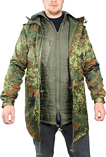 Original Bundeswehr Feldjacke Parka mit zustzlichem Unterziehkombi nach TL Gre 13