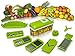Produktbild Original Genius Nicer Dicer Plus Set , 10-tlg. Gemüseschneider Obstschneider NEU (LILA)
