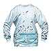 Produktbild Seagull Möwe Meer Sweater Fullprint Tier Animal Bird Vogel Fashion Oversize Oversize Sweatshirt Pullover Pulli Hipster